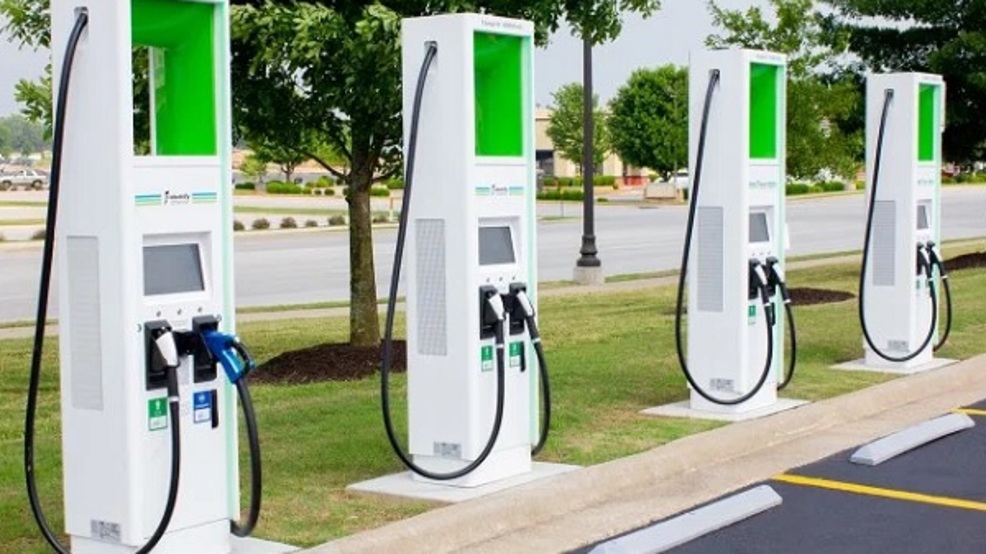 Electric car charging stations near me