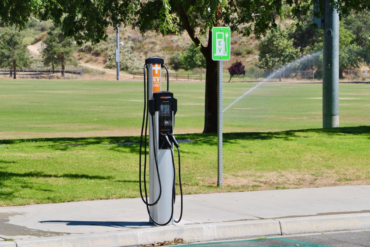 Electric car charging stations near me