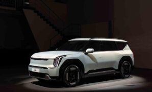 kia 3 row suv electric