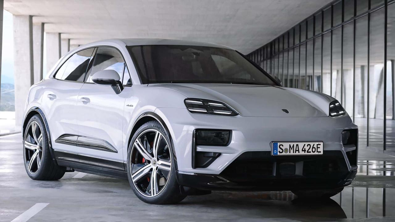 2024 porsche macan electric turbo suv