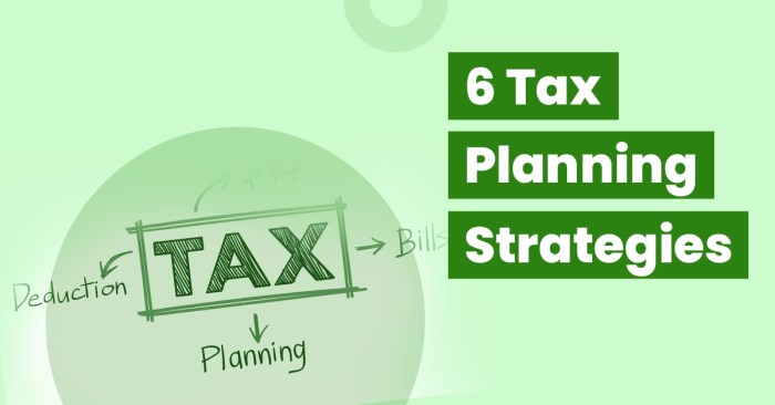 Tax Planning Strategies Comparison