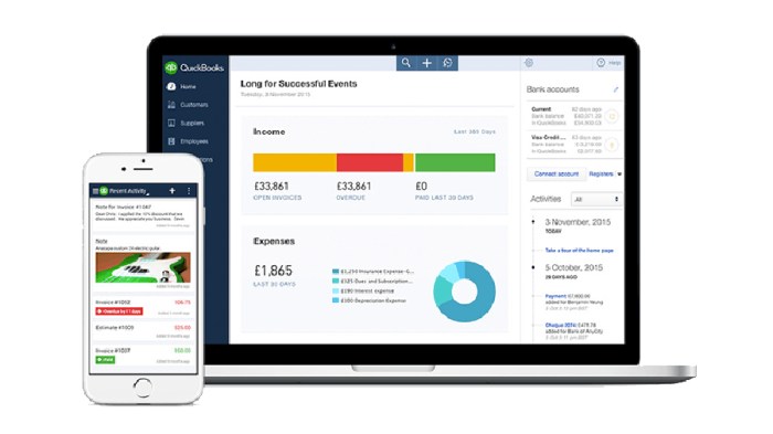 Expense tracker quickbooks