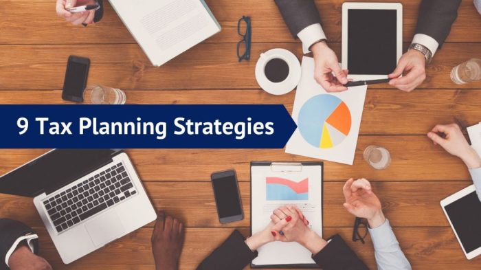 Tax Planning Strategies Comparison