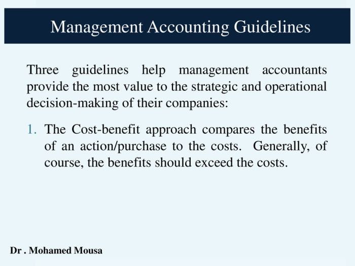 Management Accounting Guide