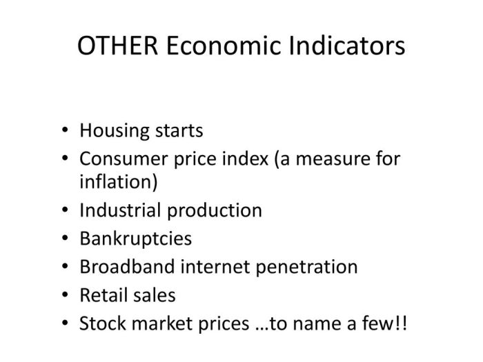 Economic Indicators Explanation