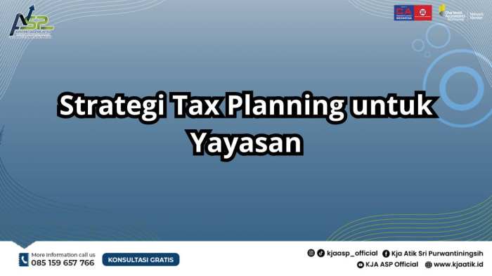 Tax Planning Strategies Indonesia