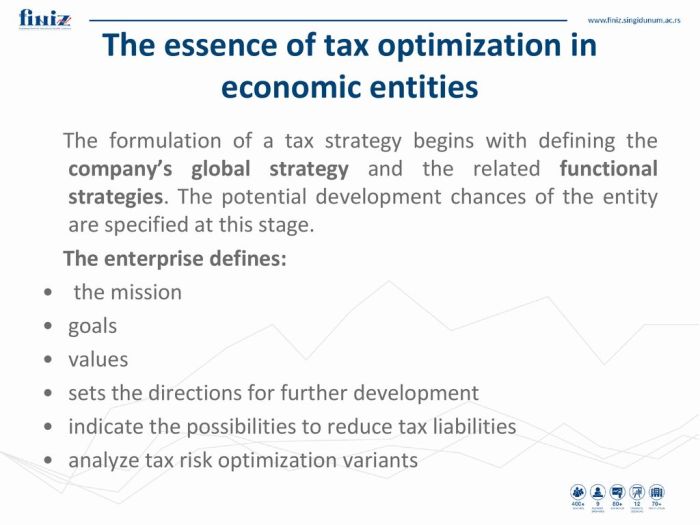 Corporate Tax Optimization