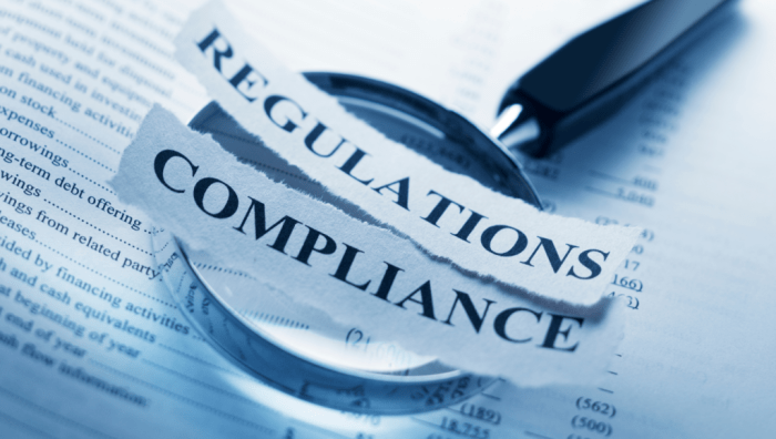 Compliance regulatory audit management institutions risk