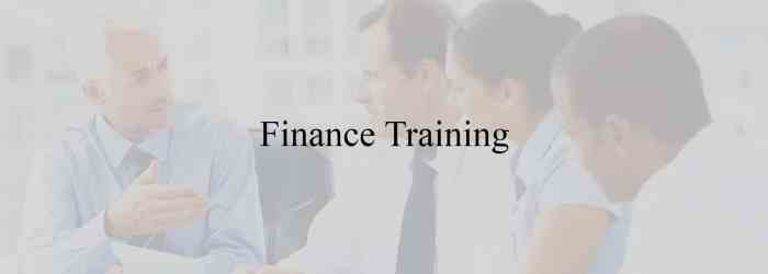 Business Finance Training Courses