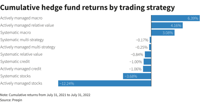 Hedge performance fund funds recent most investors disappointing wrongly rightly was