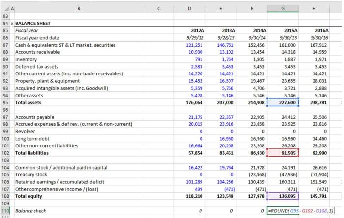 Modeling finance toptal coded financials formatted