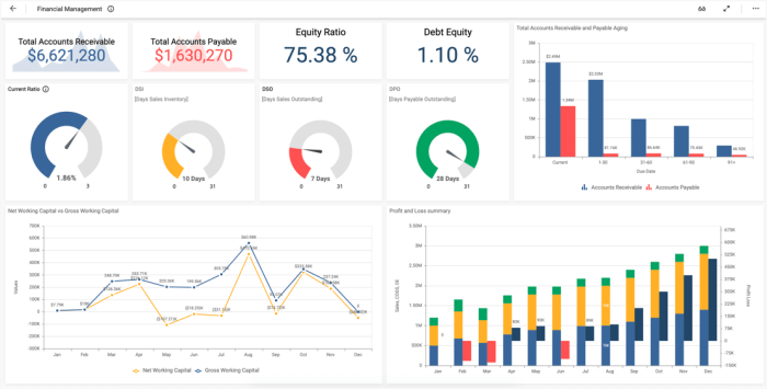 Financial Dashboard Examples