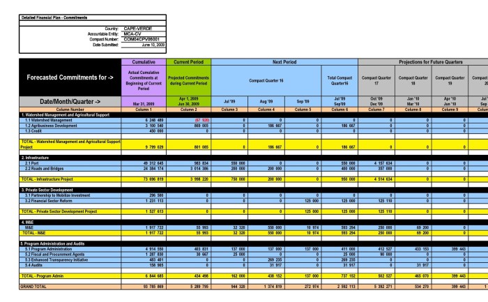 Financial Planning Templates