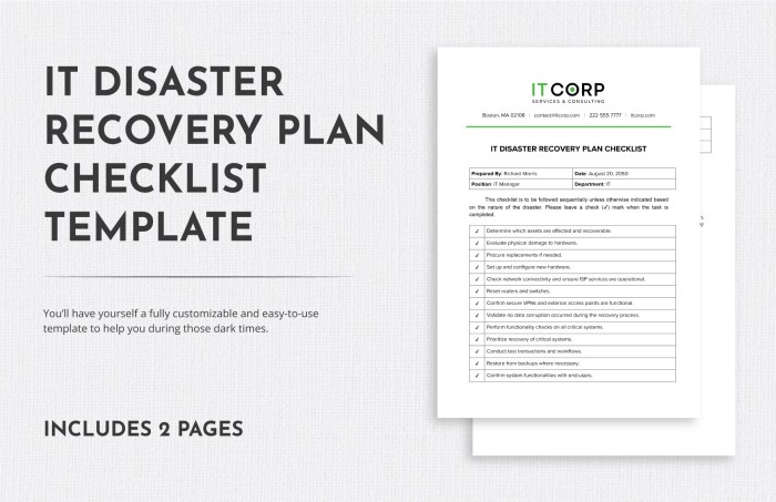 Disaster Recovery Planning Checklist