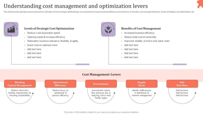 Cost Management Techniques